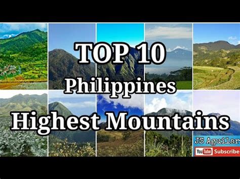 mountain cities in the philippines|Top 10 Highest Mountains In The Philippines .